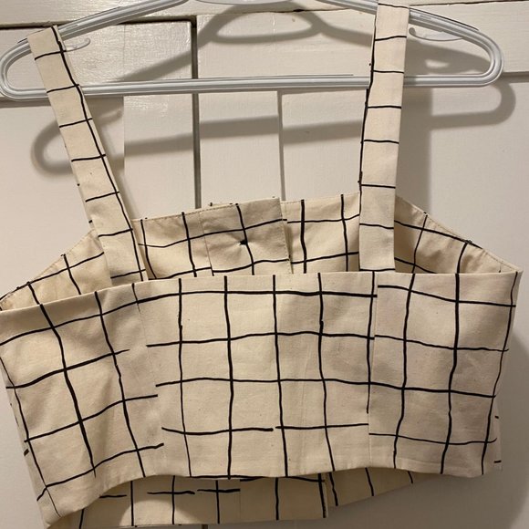 *UNWORN* Whit Aster Grid-Print Tank - Picture 7 of 9